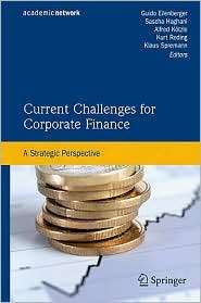 Current Challenges for Corporate Finance A Strategic Perspective 