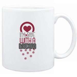    Mug White  in love with a Bandura  Instruments