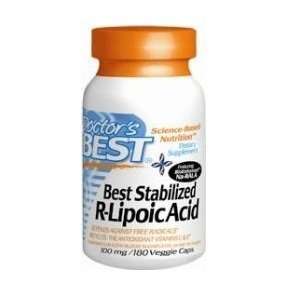  Doctors Best Stabilized R Lipoic Acid 100mg 180VC Health 