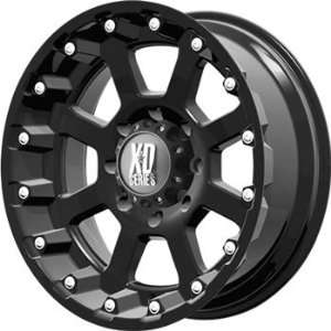 XD XD807 18x10 Black Wheel / Rim 5x5 with a  24mm Offset and a 78.30 