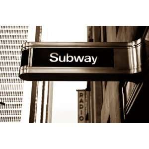  Subway by John Rizzuto (8x10) 