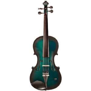  Barcus Berry Acoustic Electric Violin   Emerald Finish 