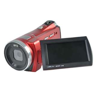 Red 3.0TFT 16MP 8X Zoom HD Digital Video Camera Camcorder 512MB DDRII 