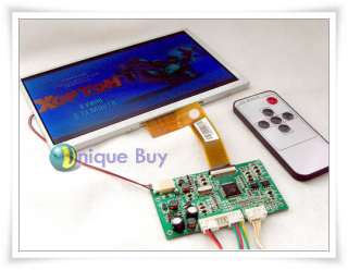 Brand New 7.0 7 TFT LCD Module with DUAL/2 * AV Input Driving Board 