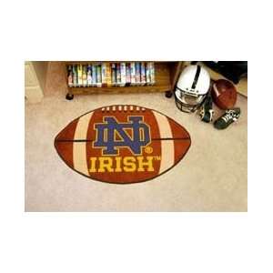  Notre Dame Fighting Irish 22x35 Football Floor Mat (Rug 