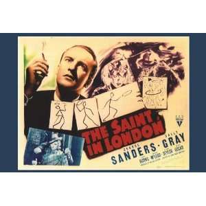  The Saint in London (1939) 27 x 40 Movie Poster Style A 