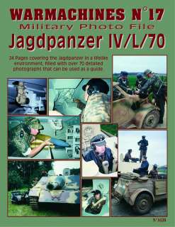 Verlinden Book WarMachines No17 Jagdpanzer IV/L/70 1620  