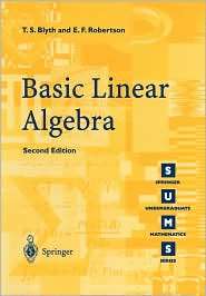   Linear Algebra, (1852336625), T.S. Blyth, Textbooks   
