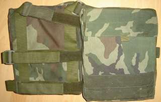 SERBIA 2 PLATES PROTECTIVE PANELS WITH CAMOUFLAGE CARRIER  