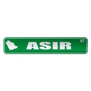   ASIR ST  STREET SIGN CITY SAUDI ARABIA