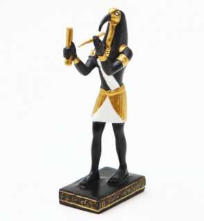 Egyptian God of Technology Thoth Miniature Small Statue Collectible 