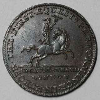 1790s *LYCEUM CIRCUS* conder 1/2 HALF PENNY token MIDDLESEX D&H 362A 