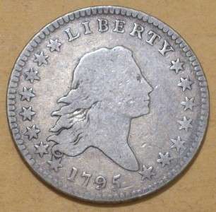 1795 O 104 VG+ Flowing Hair 50 Cents  