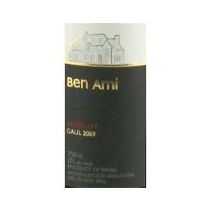  Ben Ami Merlot 2009 750ML Grocery & Gourmet Food