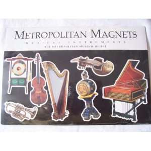  Metropolitan Museum of Art Musical Instruments Magnets 