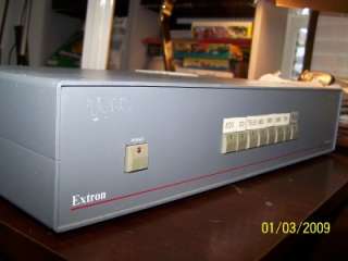 Extron System 8 Plus Audio Video Wideband Switcher  