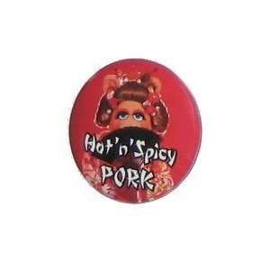  The Muppets Miss Piggy Hot Pork Button Toys & Games