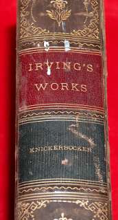 1888 A History of New York,by Diedrich Knickerbocker  