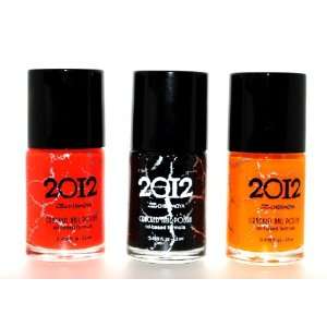   Crackle 3 Piece Color Nail Crackle Style Lacquer Combo Set   Mercy Me