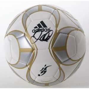  David Beckham Autographed Soccer Ball