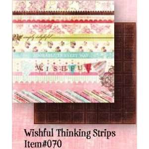 Wishful Thinking Double Sided Paper 12X12 Strips