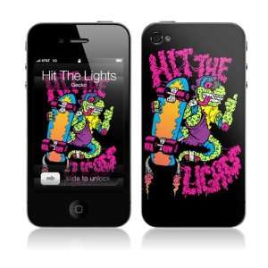  Skins MS HTL30133 iPhone 4  Hit The Lights  Gecko Skin Electronics