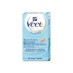  Veet Cold Wax Strips Sensitive Skin Formula 20 Health 