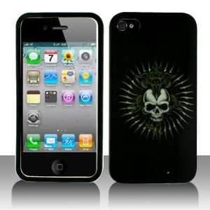  Cuffu   Cross Skull   Apple iPhone 4 Case Cover + Screen 