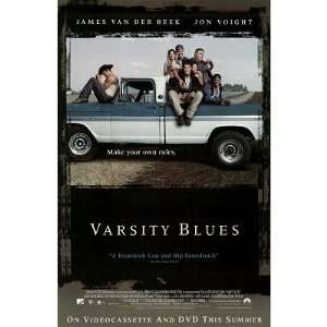 27x40) Varsity Blues Movie James Van Der Beek Jon Voight Original 