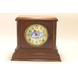  Militaria WWII Era Mantle Clock Signed Army Air Forces 