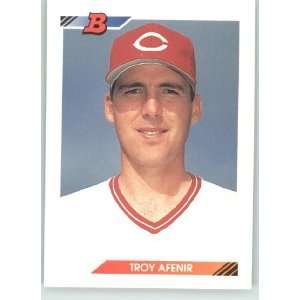  1992 Bowman #509 Troy Afenir   Cincinnati Reds (Baseball 