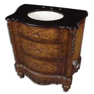   Saphira (single) 34 Inch Traditional Bathroom Vanity