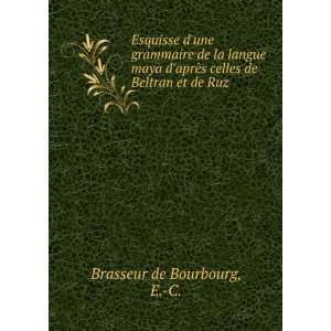   celles de Beltran et de Ruz E. C. Brasseur de Bourbourg Books