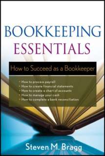 bookkeeping essentials how to steven m bragg paperback $ 20