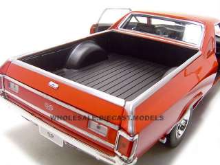 1970 CHEVROLET EL CAMINO SS RED 118 DIECAST MODEL  