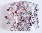 Silver Gemstone 7 Chakra Yoga Lotus Earrings Jewelry L  