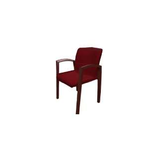  National Triumph Vinyl Side Chair, Poppy (Red) Office 
