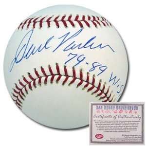   Pirates Hand Signed Rawlings MLB Baseball with 78 & 89 WSC Inscription