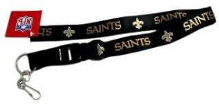  New Orleans Saints Clip Lanyard Keychain Id Ticket Holder 