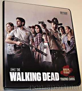   this is a mint walking dead cryptozoic set of 81 cards behind the