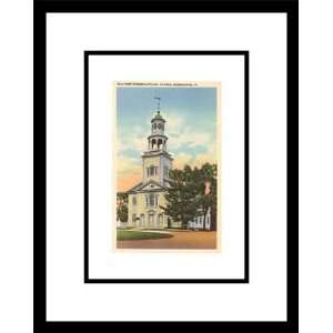  Congregational Church, Bennington, Vermont, Framed Print 