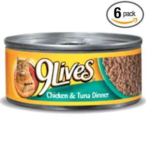 Lives Chicken and Tuna Dinner Canned Cat Food 5.50 oz, 4 Count (Pack 