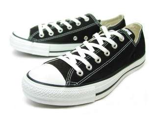 NEW CONVERSE CHUCK TAYLOR ALL STAR BLACK LOW TOP M9166 ALL SIZES 100% 