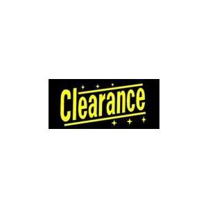  Clearance Simulated Neon Sign 12 x 27