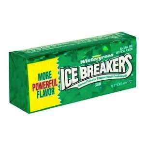Ice Breakers Gum Wintergreen (Pack of Grocery & Gourmet Food