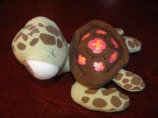  Turtle Fish Disney Plush Stuffed Animal LOT 3 Finger Puppet  
