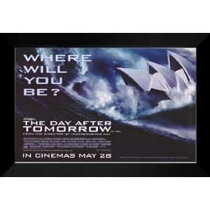  The Day After Tomorrow 27x40 FRAMED Movie Poster   E