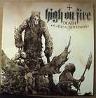 HIGH ON FIRE DEATH THIS COMMUNION 2LP 500 OLIVE GREEN  