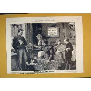    1893 Advert Mazawatte Xmas Hampers Groceries Family