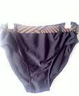 YBL~Black w/ Tiger belt Bikini Bottoms~Womens size 14~  